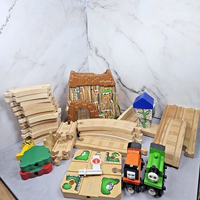 Thomas Wooden Railway Boulder Mountain Set by Learning Curve *Read* - Image 1 of 4