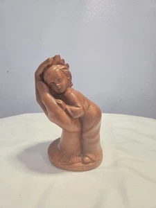 Vintage 1978 Acorn Distributors Little Girl In The Palm Of A Hand Figur... - Bild 1 von 9