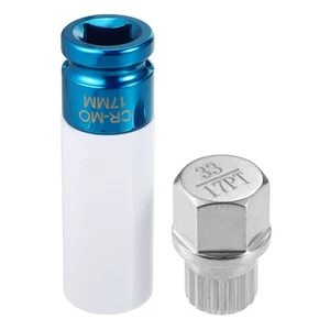 Kit Boulons Verrouillage Roue 33/17Pt Avec Protecteur Douille pour BMW - Photo 1 sur 7