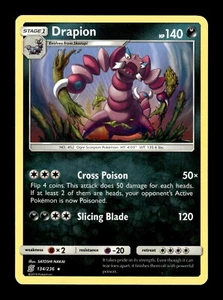 Pokemon Unified Minds Drapion 134/236 - Picture 1 of 3