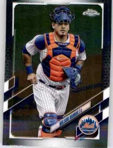 2021 Topps Chrome Wilson Ramos Base Card MLB PWE Mets #197 - Picture 1 of 2