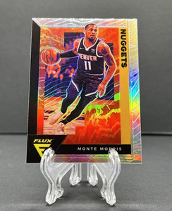 MONTE MORRIS  2020-21 Panini Flux SILVER PRIZM #48 NUGGETS