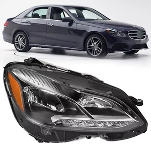 Right Passenger Full LED Headlight For 2014 2015 2016 Mercedes-Benz E-Class W212 - Picture 1 of 17