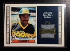 Dave Winfield, Padres TOPPS 2002 Archive Series, Inc Uniform Piece, 9.5