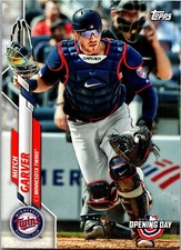 Mitch Garver 2020 Topps Opening Day #40 Minnesota Twins
