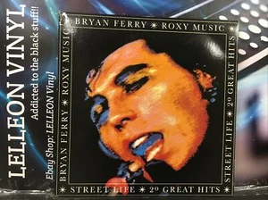 Bryan Ferry Roxy Music 20 Great Hits LP Album Vinyl Record EGTV1 Pop 70's 80’s - Picture 1 of 12