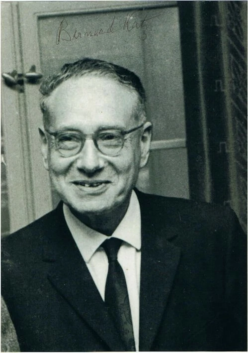 Sir Bernard Katz (1911-2003) Medizin-Nobelpreis 1970, sign. grosses Foto - Bild 1 von 1