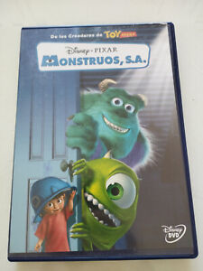 Monstruos S.A. Disney Pixar - DVD + Extras Español Ingles Reg 2 Am