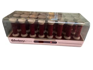 Windmere Gentle Curls Hot Rollers SS-242R Pageant Prom Velvet Flocked 24 Curlers - Picture 1 of 3