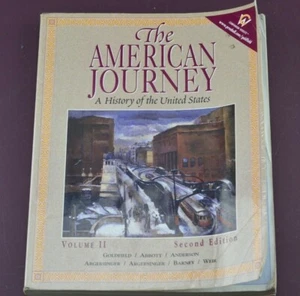 The American Journey A History of the United States Volume II Second Edition - Imagen 1 de 5
