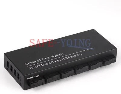 20KM Ethernet Fiber Optical Media Converter SM Fast Ethernet switch Converter  - Image 1 of 4