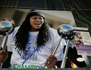 Seimone Augustus WNBA Champion (Lynx) Signed 11x14 in person. JSA CERTIFIED - Picture 1 of 2