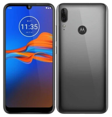 Motorola Moto E6 + Plus XT2025 -2 DS Grau Dual Kamera 2GB/32GB Android 9 Pie - Bild 1 von 3