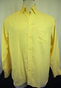 Ted Baker London Classic Cut Long Sleeve Yellow Shirt Sz.15 (2) - Picture 1 of 4