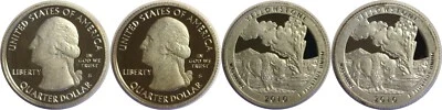 2010-S Proofs 25C Yellowstone National Parks ATB Quarters - Image 1 of 4