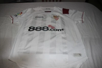 Maglietta Ufficiale Vintage Sevilla FC Joma T/L Pubblicità 888.COM Nº 7 J.Navas - Immagine 1 di 2