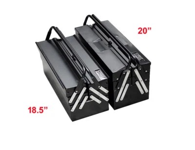 Professional Quality Heavy Duty 18.5" or 20" 5 Tray Fold Cantilever Metal Box - image 1 of 3