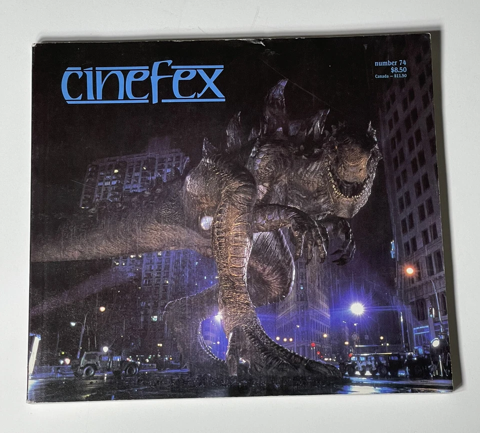 1998 CineFex #74 Magazin Godzilla Roland Emmerich X-Files Mat Beck Lost in Space - Image 1 of 1