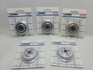 5x Moen Decorator Series Bath Accessory YA4711PM Escutcheon Platinum Lot- New. - Picture 1 of 4