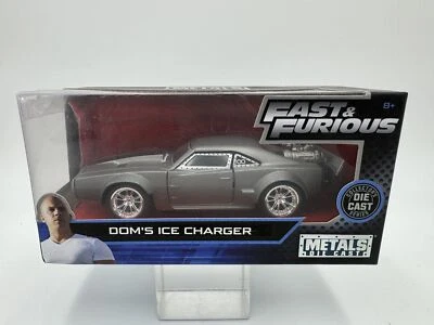 DIE CAST " DOM'S ICE CHARGER " SCALA 1/32 FAST & FURIOUS JADA - Immagine 1 di 2