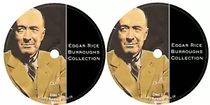 Edgar Rice Burroughs Collection 46 Audiobooks in 2 MP3 Audio DVDs - Picture 1 of 1
