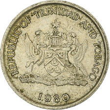 [#932322] Moneta, Trynidad i Tobago, 10 Cents, 1980