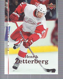 2007-08 Upper Deck #5 Henrik Zetterberg - NM-MT