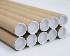 Tubos de correo con tapas, 1,5 pulgadas x 12 pulgadas (paquete de 10) | MagicWater Supply - Imagen 1 de 8