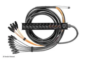 PERSEUS 8 x 4 Channel 10' ft XLR Mic Quality Audio Snake Cable Box to Fan - Picture 1 of 5