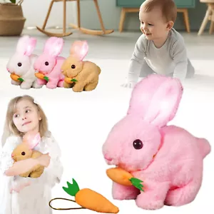 Realistic Bunny Toy Interactive Jumping Twitching And Shaking Ears Toys - Picture 1 of 24