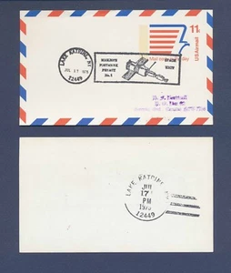 USA - Sc UXC14 - Space Shuttle Cancel, Mailed to Canada - 11 ct Eagle - 1975 -a - Picture 1 of 1