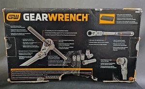 Gearwrench 23pc SAE / Metric 3/8 dr Size XL Pass-Thru Ratchet/Socket Set #893823 - Picture 1 of 4
