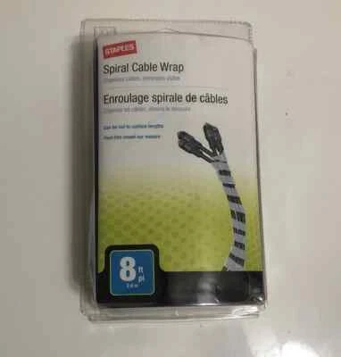 Staples - 630867 - 8ft (2.4m) Spiral Cable Wrap - Image 1 of 2