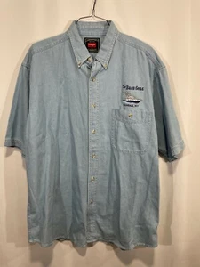 Wrangler The Bass Seas Sleeve Montauk Embroidered Polo Size XL - Bild 1 von 10