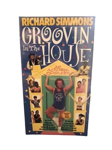 Richard Simmons Groovin’ In The House Workout VHS Sealed - Picture 1 of 2