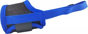 Muzzle Mesh Dog adjustable strap Prevent for Biting Barking Chewing, Blue - Picture 1 of 24