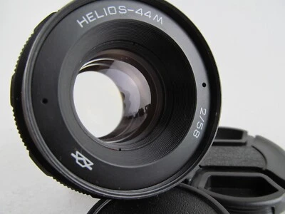 US Seller Helios 44m 58mm f2 CLA KMZ Bokeh DSLR M42 Mount portrait Lens Soviet - Image 1 of 4