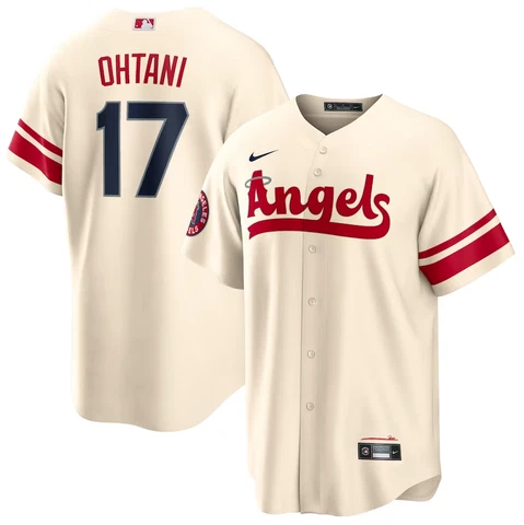 Men's Los Angeles Angels Shohei Ohtani 2022 City Connect Replica Player Jersey Cover