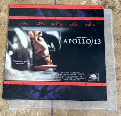 1995 Ron Howard Tom Hanks Apollo 13 Widescreen Laserdisc CLV very good excellent - Imagem 1 de 4