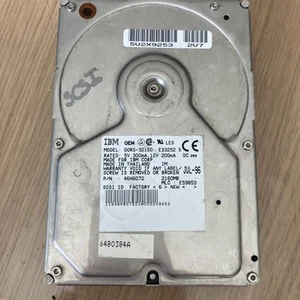 HDD 2gb SCSI, IBM D0RS-32160 P/N:46h6072 2160mb - Photo 1/5