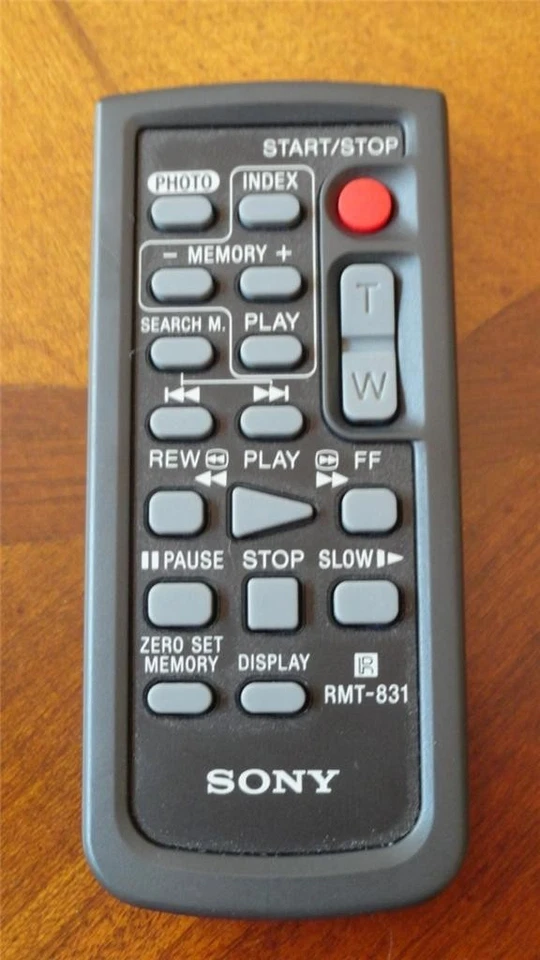 NEW Genuine Sony WIRELESS REMOTE CONTROL RMT-831 rmt 831 Commander - Image 1 of 1
