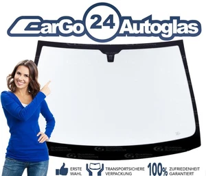 Windschutzscheibe für Opel Corsa C Frontscheibe Grün mit Spiegelhalter Bj 00-06 - Bild 1 von 3