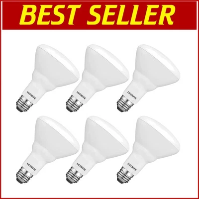 Versatile 6-Pack LED Light Bulbs, 8.5W, 650 Lumens Flood Light for Home Use - Image 1 of 4