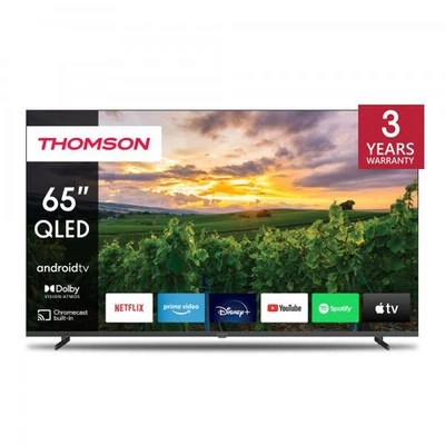 Thomson TV 75 THOMSON 4K QLED SMART UHD T2/C2S2 ANDROID 11 FRAMELESS - Immagine 1 di 4
