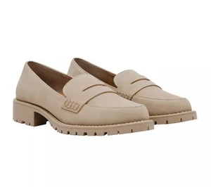 Dolce Vita knackige Slipper Halbschuhe Dune PU Leder Größe 10 M US - Bild 1 von 1