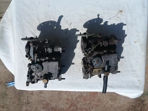 Pair of Old Solex C40 ADDHE Sidedraught Carburetors Lancia Alfa Fiat Carburetor - Foto 1 di 16