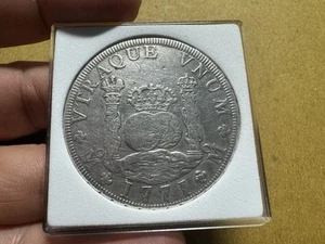 1771 FM Mexico Charles III 8 Reales Mexico mint, Vintage Rare_LDP Shop. - Picture 1 of 6
