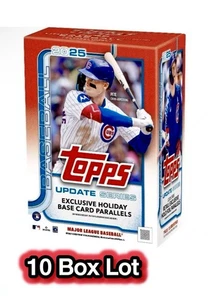 10 × 2025 Topps Update MLB Baseball Value Blaster Box Lot - 10 Blaster Konvolut - Bild 1 von 1
