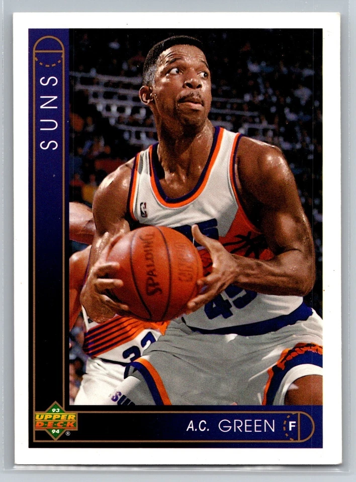 1993-94 Upper Deck - A.C. Green #398 - Image 1 of 2