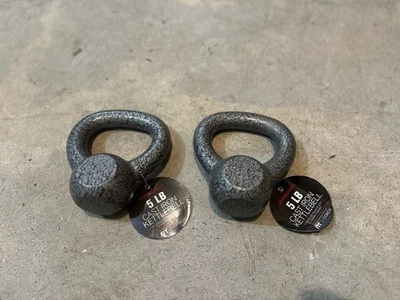 Par de campanas de hervidor Weider de 5 lb Foto 1 de 4